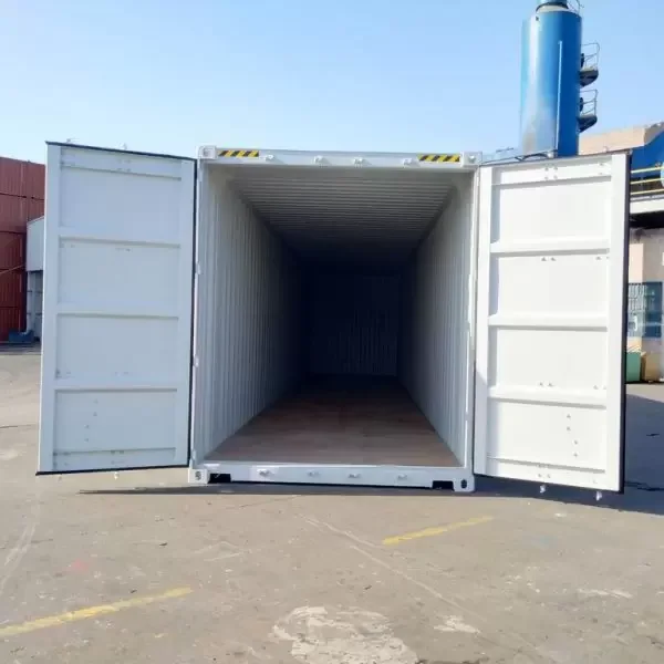 Neuer weißer 45-Fuß-High-Cube-Seecontainer – Bild 2