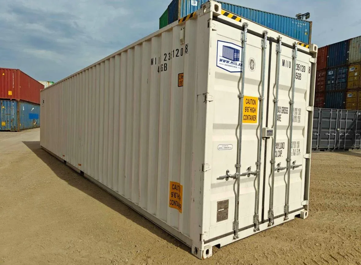 Neuer grüner Vraquier High Cube 40-Fuß-Container – Bild 4