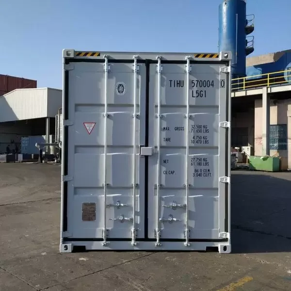 Neuer weißer 45-Fuß-High-Cube-Seecontainer – Bild 3