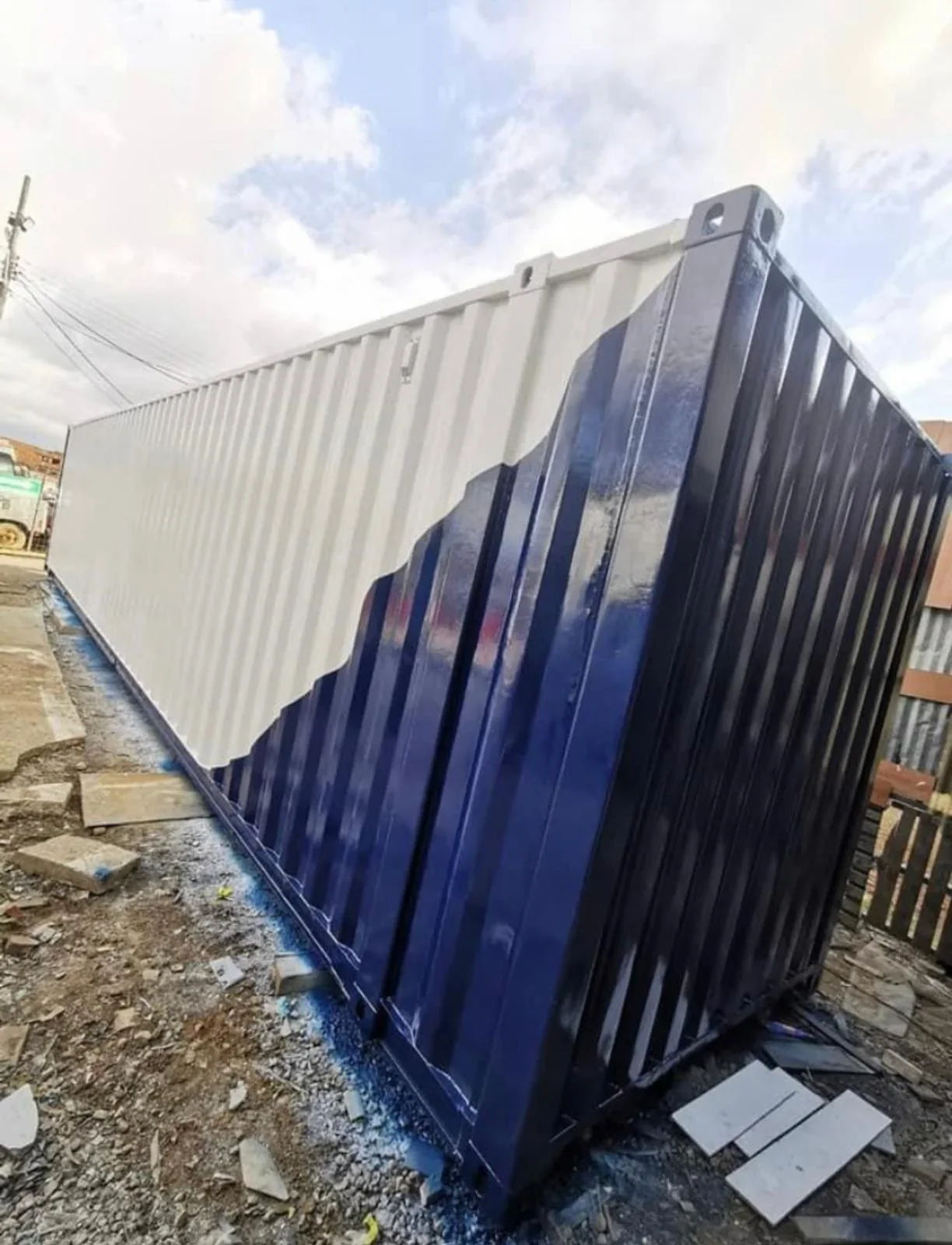 Gebrauchter 40-Fuß-High-Cube-Container